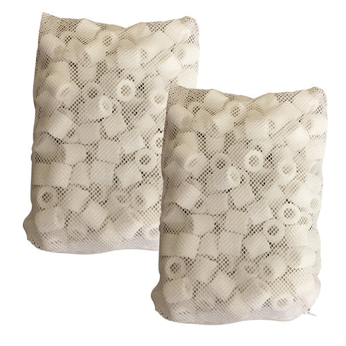 1000g Ceramic Filter Rings (2 x 500g Bags)