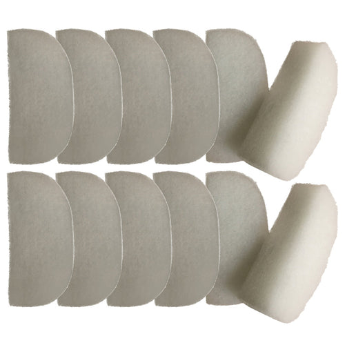 12 x Compatible Fluval 104/105/106/107 and 204/205/206/207 Water Polishing Pads