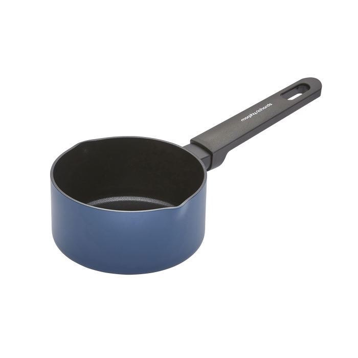 14cm Recycled Aluminium Milk Pan - Blue