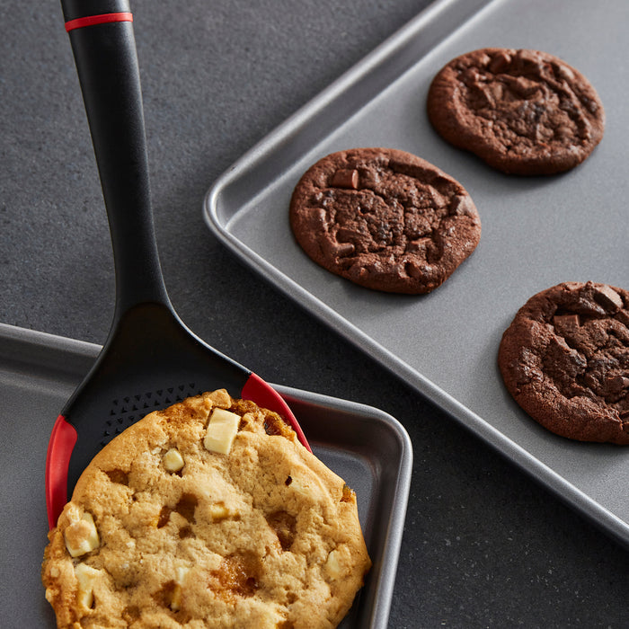 15"x10" Oven Tray Set and Slotted and Solid Turner Set