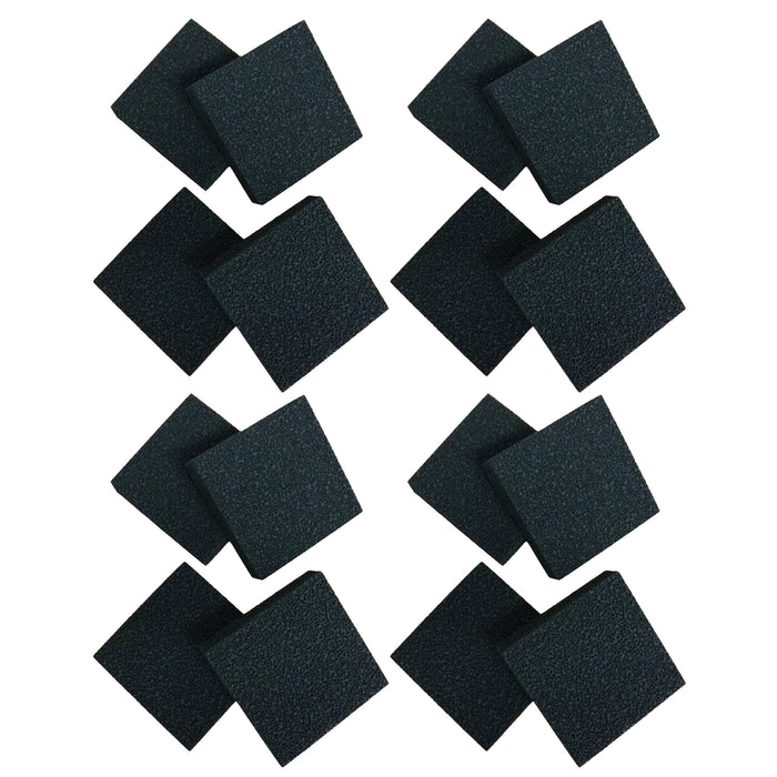 16 x Compatible Carbon Pads for Juwel Jumbo / BioFlow 8.0 Filters