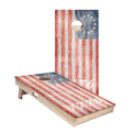 1776 American Flag Star Cornhole Boards - ACA - 000170 | American Cornhole Association