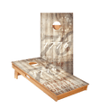 1776 Tan Star Cornhole Boards - ACA - 000173 | American Cornhole Association