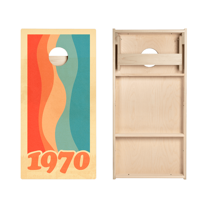 1970 Graphic Star Cornhole Boards - ACA - 000304 | American Cornhole Association