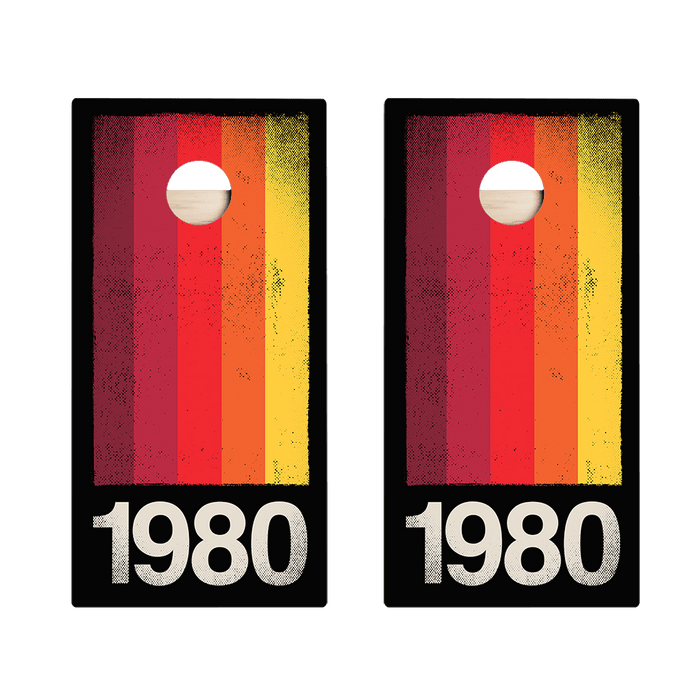 1980 Graphic Star Cornhole Boards - ACA - 000301 | American Cornhole Association