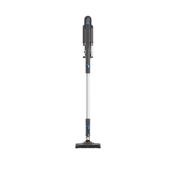 cordless vacuum on white background