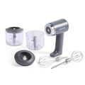 2-in-1 Rechargeable Cordless Hand Mixer & Chopper