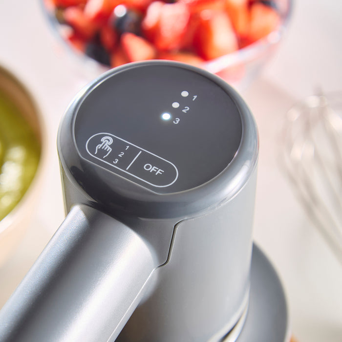 2-in-1 Rechargeable Cordless Hand Mixer & Chopper