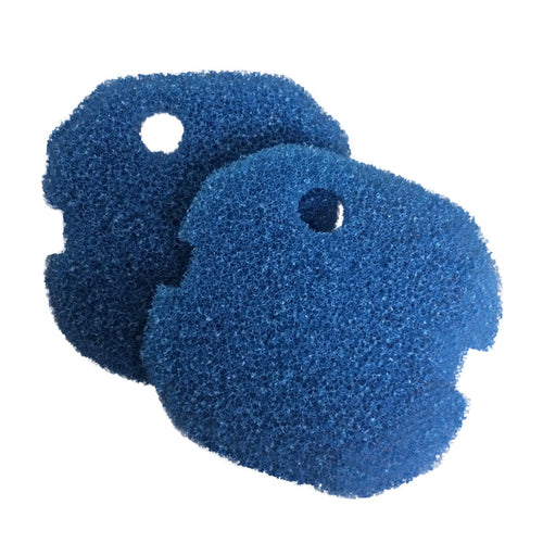 2 x Compatible AquaOne Aquis 1200/1250 and 1000/1050 Blue Coarse Foam Filter Pads