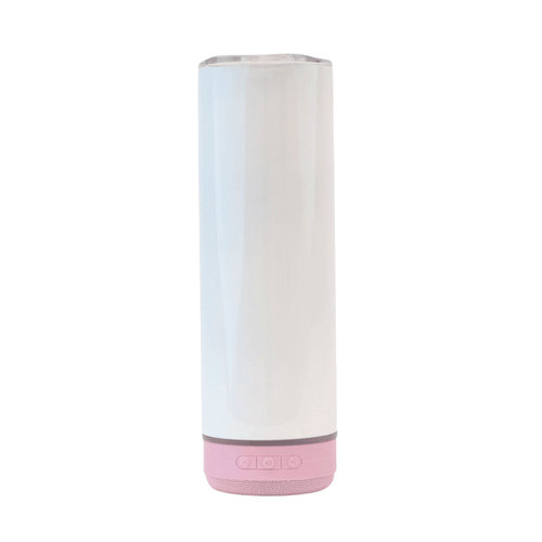 20 oz GLOW in the Dark Sublimation Tumbler with Bluetooth Speaker, Variety of Colors