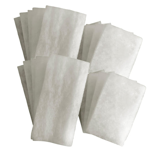 20 x Compatible AquaOne 620 / 620T Poly Filter Wool Pads