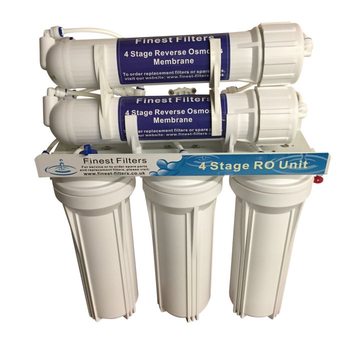 200gpd 4 Stage Reverse Osmosis RO Unit with Optional DI Chamber