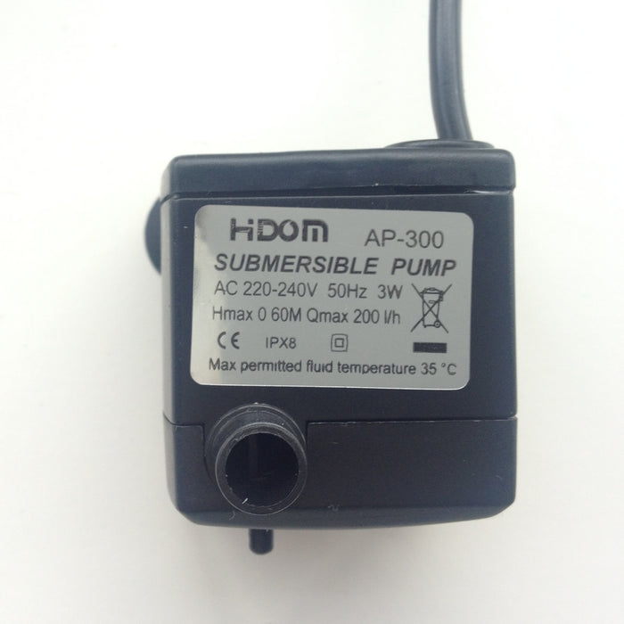 200l/h Water Pump for Aquarium / Water Feature (5 Metre Cable)