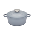20cm Cast Aluminium Casserole Dish - Grey