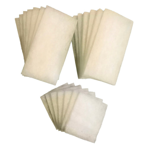 21 x Compatible AquaOne 980 / 980T Poly Filter Wool Pads