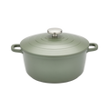 24cm Cast Aluminium Casserole Dish - Green