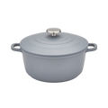 24cm Cast Aluminium Casserole Dish - Grey