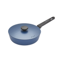 24cm Forged Aluminium Saute Pan - Blue