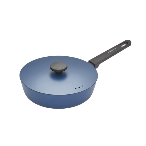 24cm Forged Aluminium Saute Pan - Blue