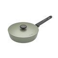 24cm Forged Aluminium Saute Pan - Green