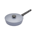 24cm Forged Aluminium Saute Pan - Grey