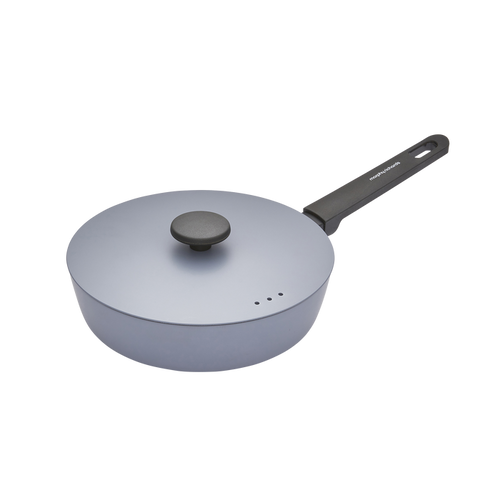 24cm Forged Aluminium Saute Pan - Grey