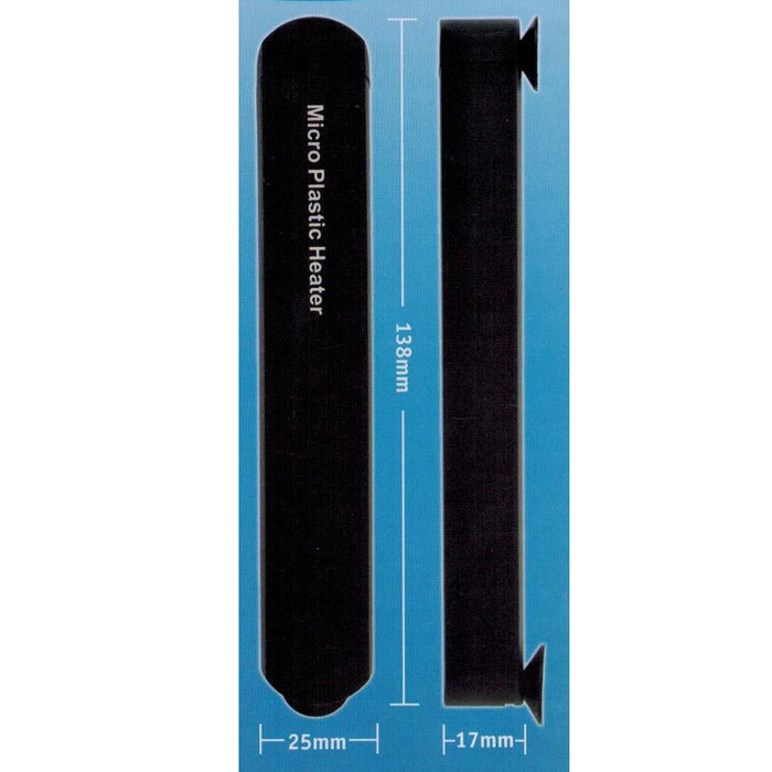 25w Micro Plastic Aquarium Fish Tank Heater Preset to 25 Degrees