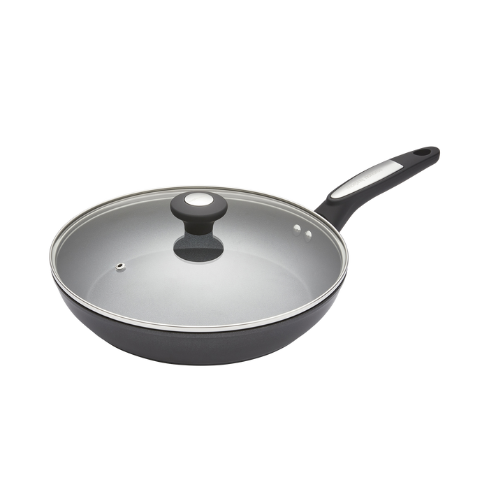 28cm Forged Aluminium Ceramic Lidded Frying Pan
