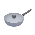 28cm Forged Aluminium Saute Pan - Grey