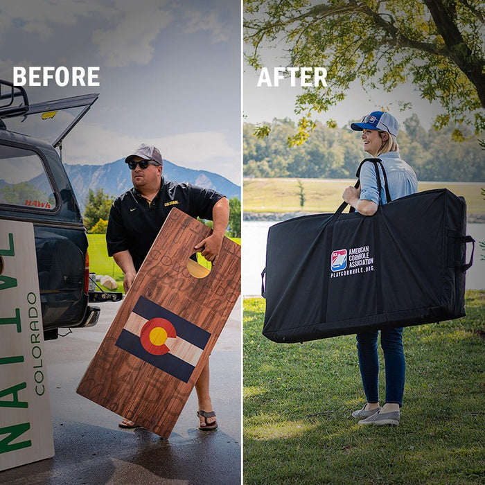 2x4 Cornhole Boards Carrying Bag, - American Cornhole Association