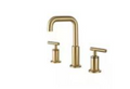 3 Hole Wash Basin Mixer - Matt Gold