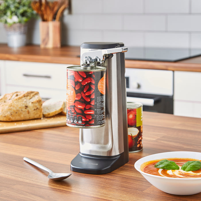 morphy richards can opener on kitchen counter