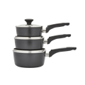 3 Piece Forged Aluminium Pan Set