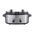 Double Pot Slow Cooker