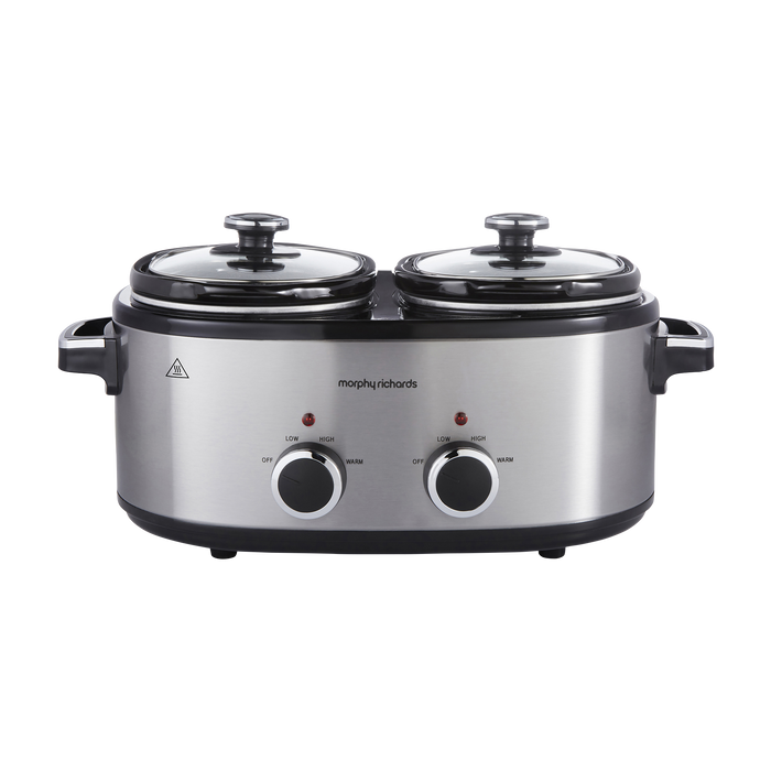 Double Pot Slow Cooker