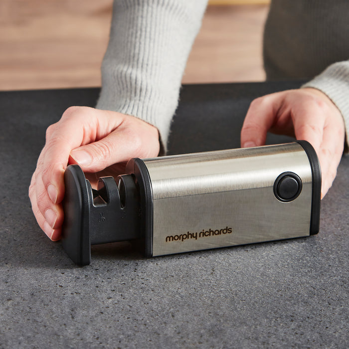 4 in 1 Retractable Knife and Scissor Sharpener
