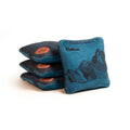 4 - in Travel Dual - Sided Cornhole Bags | Mt. Elakai Design Collection - Lake Blue EGCB44TS-07 | American Cornhole Association
