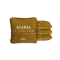4 - in Travel Dual - Sided Cornhole Bags | National Parks Collection - Acadia Gold EGCB44TS-16 | American Cornhole Association