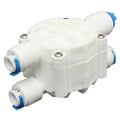 4 Way Switch Auto Shut Off Valve For Reverse Osmosis Unit with 1/4'' Fittings