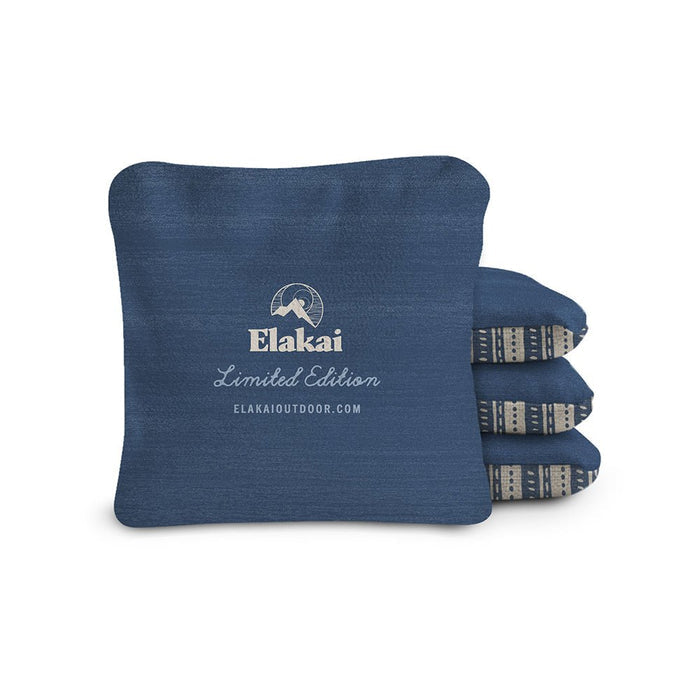 6 - in Dual - Sided Cornhole Bags | Nomad Collection - Blue EGCB66TS-10 | American Cornhole Association