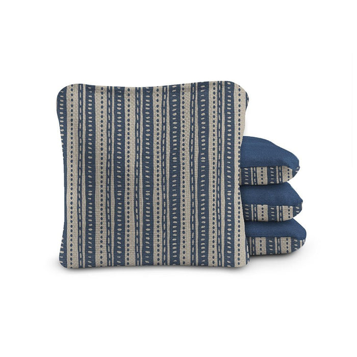 6 - in Dual - Sided Cornhole Bags | Nomad Collection - Blue EGCB66TS-10 | American Cornhole Association