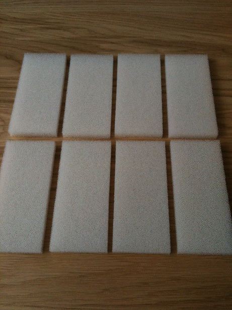 8 x Compatible Fluval 4 Plus Foams