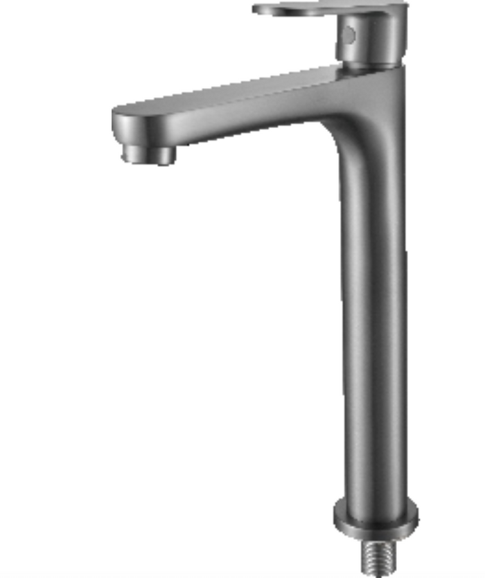 Above Counter Basin Cold Tap - Grey