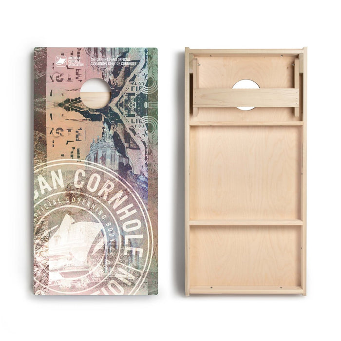 ACA Abstract Limited Edition Star Cornhole Boards | 05.24 Drop - ACA - 000441 | American Cornhole Association