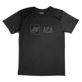 ACA Black T-Shirt with Gray ACA Logo - SML 106252 - 01US | American Cornhole Association
