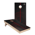 ACA Logo Red Stripes Star Cornhole Boards, - American Cornhole Association