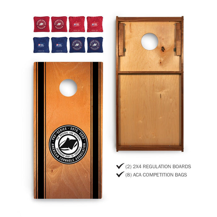 ACA Tournament Sig Pro 2x4 Regulation Cornhole Bundle -  | American Cornhole Association
