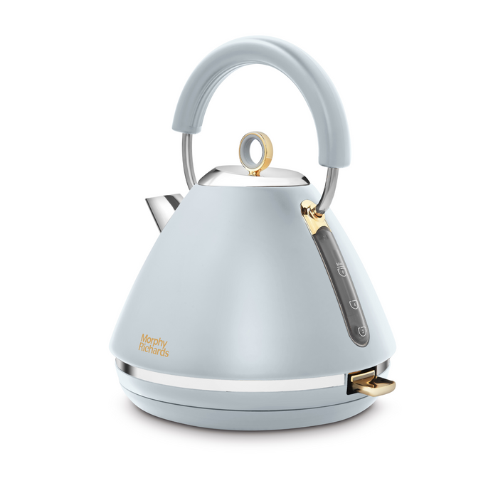 Blue pyramid kettle