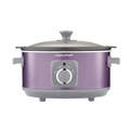 Accents Sear & Stew 3.5L Purple Slow Cooker