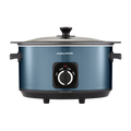 Accents Sear & Stew 6.5L Blue Slow Cooker
